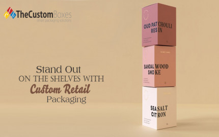Stand Out on the Shelves with Custom Retail Packaging.