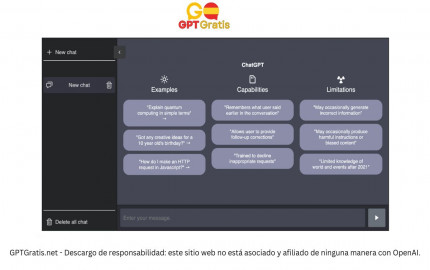 ChatGPT Gratis - Spanish ChatGPT without Registration
