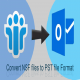 Best Technique to Convert NSF Files to Outlook PST File in 2024