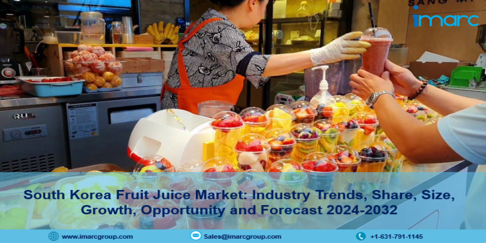 South Korea Fruit Juice Market Share, Growth, Demand, Trends and Forecast 2024-2032