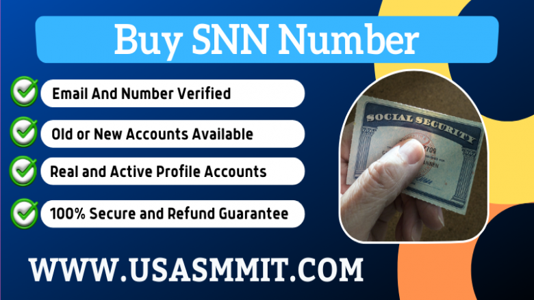 Buy SSN Number sell here