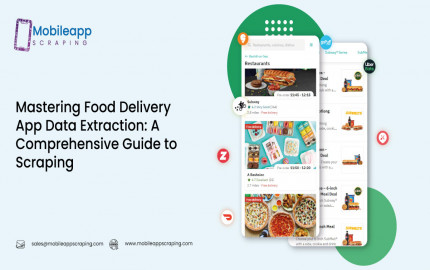 Food Delivery App Data scraping guide