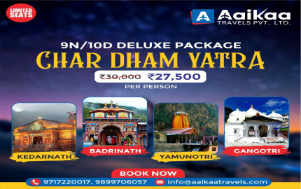 Crafting Cherished Moments with Best Tour Package for Char Dham Yatra | Aaikaa Travels.