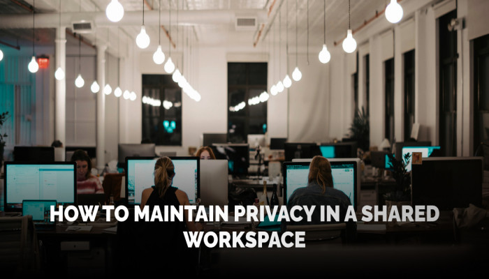 How to Maintain Privacy in a Shared Workspace?