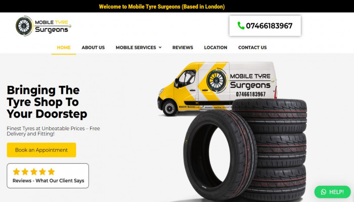 Reliable Mobile Tyre Repair Services Near Coulsdon