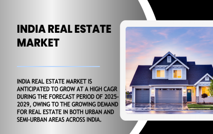 India Real Estate Market Size, Share, and Forecast for 2029 - Detailed Trends, Competition, and Opportunity Insights by TechSci Research