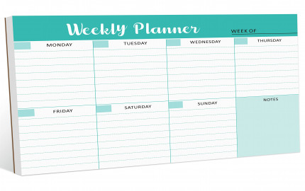 Stay Organized With Our Free Weekly Planner Template