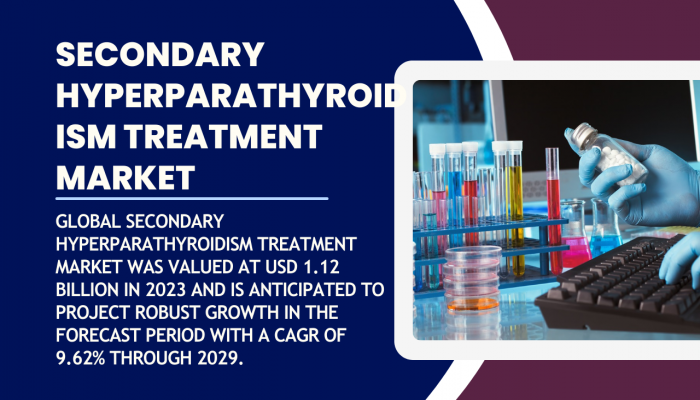 Secondary Hyperparathyroidism Treatment Market [2029]: Unveiling Key Trends, Size, Share, and Growth Analysis - Presented by TechSci Research