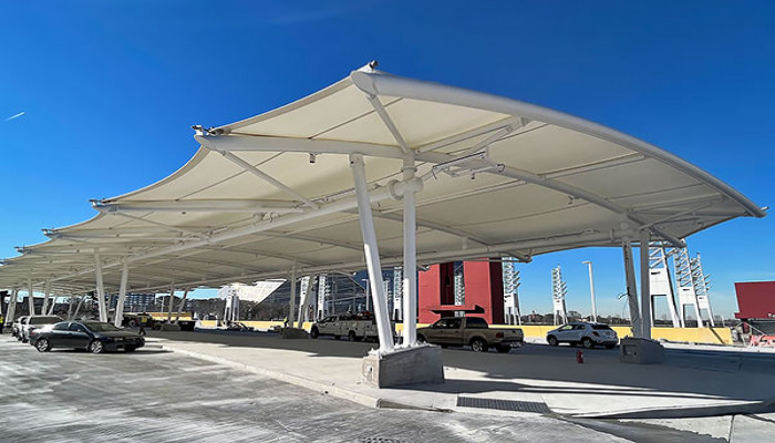 8 Inspiring Tensile Canopy Structure Designs for Delhi Spaces