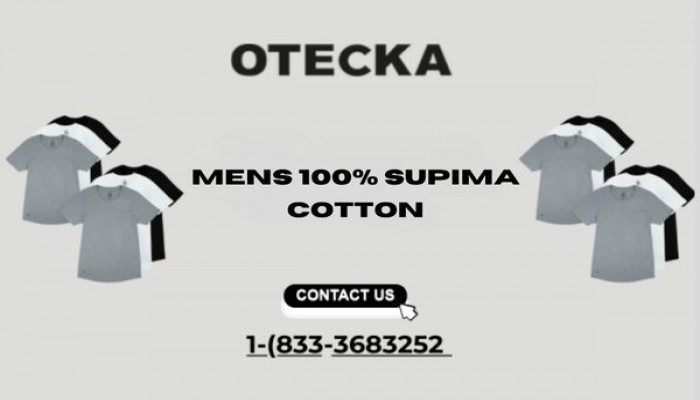 The Ultimate Comfort: Exploring Men's 100% Supima Cotton by Otecka