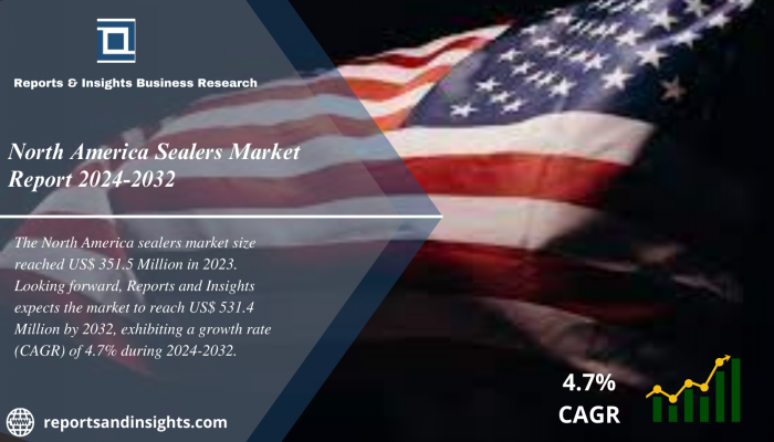 North America Sealers Market  2024 to 2032 | Growth, Size, Share, Price Trends, Industry Report and Forecast