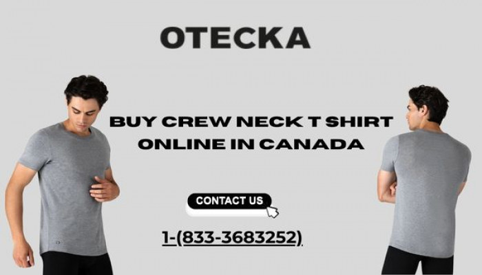 Online Exclusive: Get Your Crew Neck T-Shirt in Canada