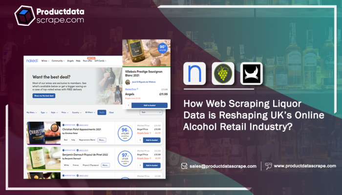 Empower the Surge of Online Alcohol Retail in the UK by Web Scraping Liquor Data