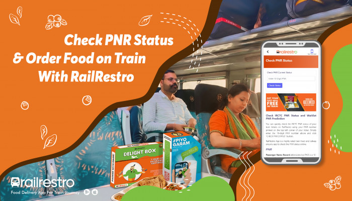 Check PNR Status and Order Food on Train with RailRestro