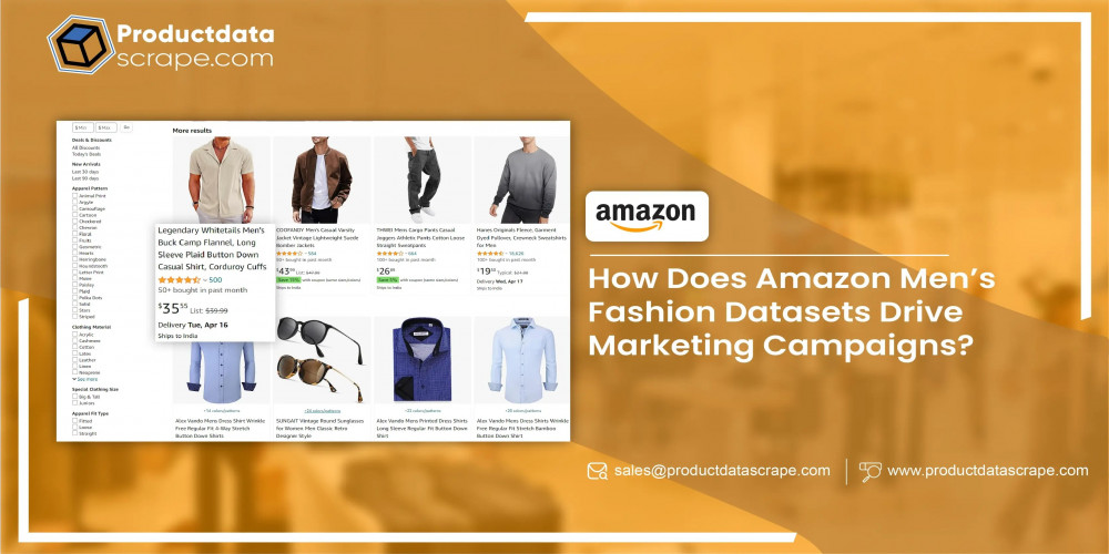How Does Amazon Men’s Fashion Datasets Drive Marketing Campaigns?