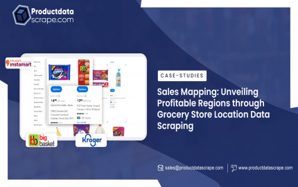 Sales Mapping: Unveiling Profitable Regions through Grocery Store Location Data Scraping