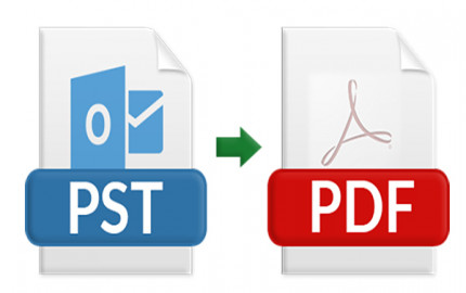 Convert Outlook PST Data  to PDF