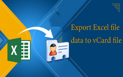Export Excel (.xls) File Data To vCard (.vcf) File