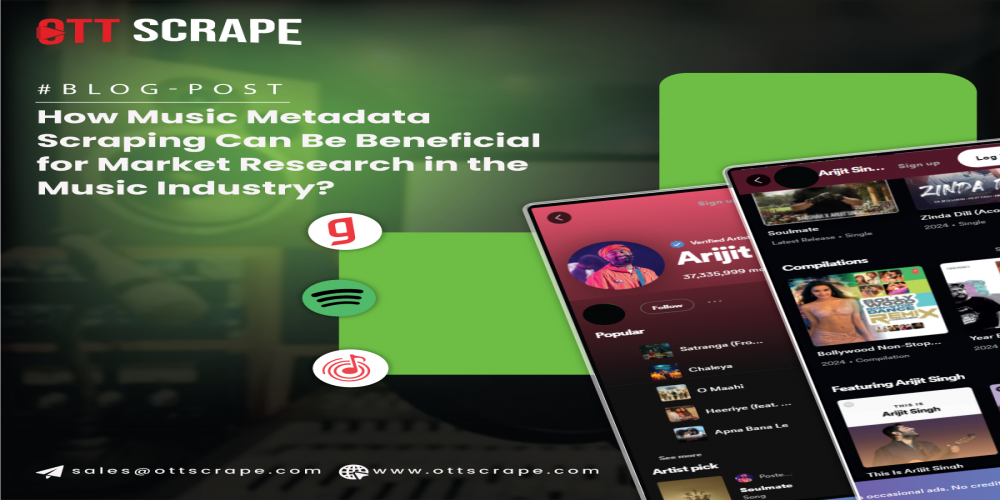 How Music Metadata Scraping Can Be Beneficial for Market Research