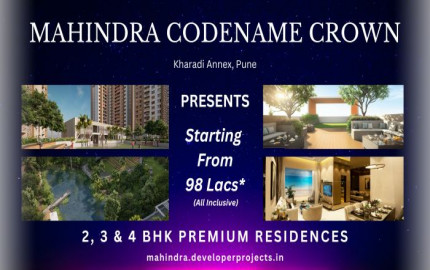 Mahindra Codename Crown - Quality Homes In Kharadi Pune