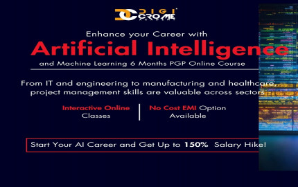 Learn Artificial Intelligence | PG in Artificial Intelligence Course in Noida | Post Graduation in AI and ML- Digicrome