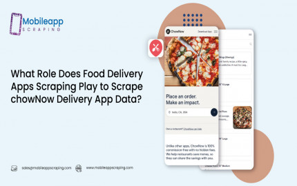 Scrape chowNow Data using Food Delivery Apps Scraping.