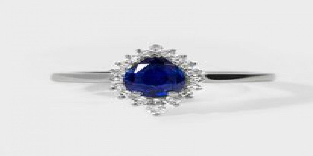 "How Can Blue and Diamond Blend Seamlessly in Rings?"