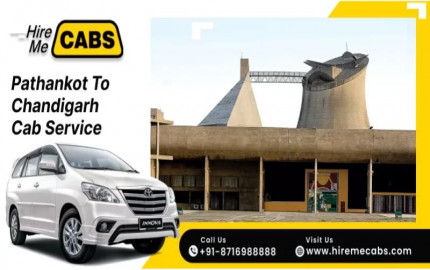 Pathankot to Chandigarh taxi service