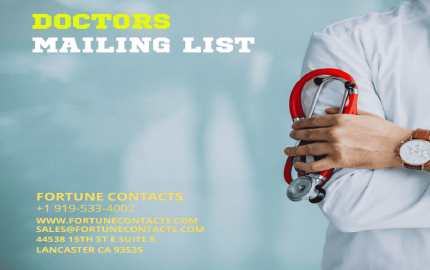 Unlocking Growth in Healthcare Marketing with Doctors Email List from Fortune Contacts