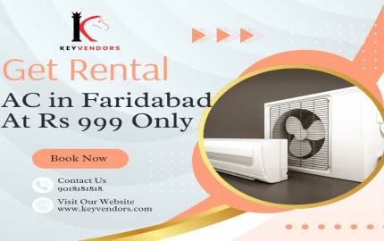 Easy Online AC On Rent in Faridabad | KeyVendors