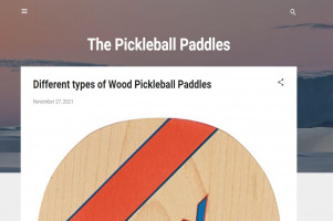 The Pickleball Paddle