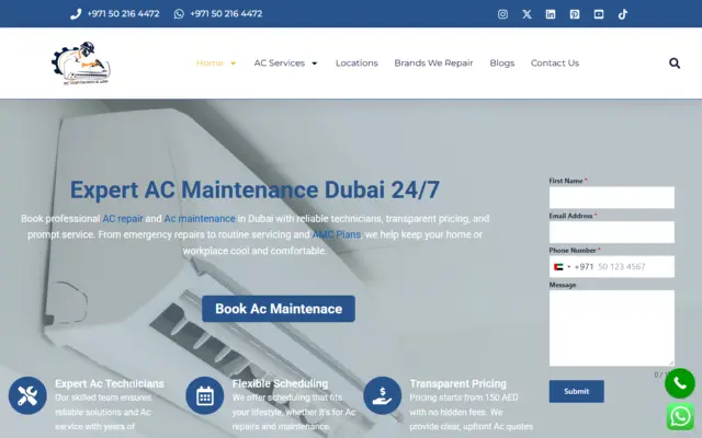 AC repair and service in Dubai: 4 compared