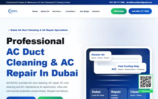AirChill AC Maintenance & Duct Cleaning