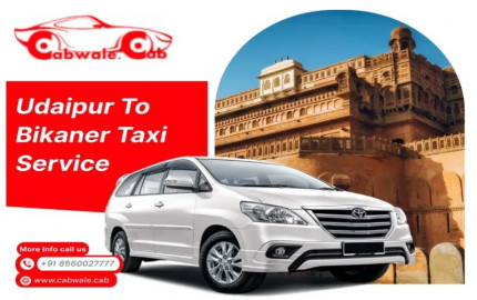 Udaipur to Bikaner Taxi Service