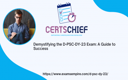 Demystifying the D-PSC-DY-23 Exam: A Guide to Success