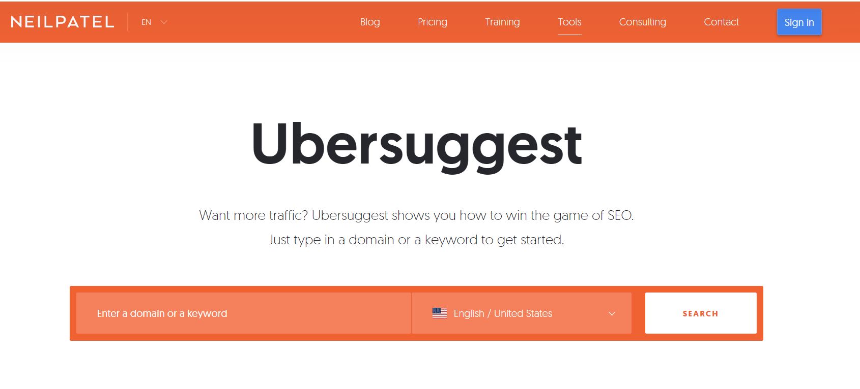 What is Ubersuggest?