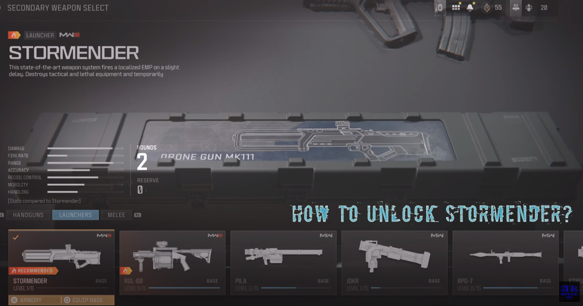 COD MW3 Guide: How to Unlock Stormender?