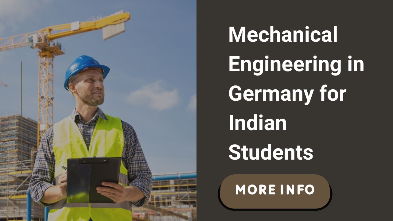 Mechanical engineering in germany for Indian students