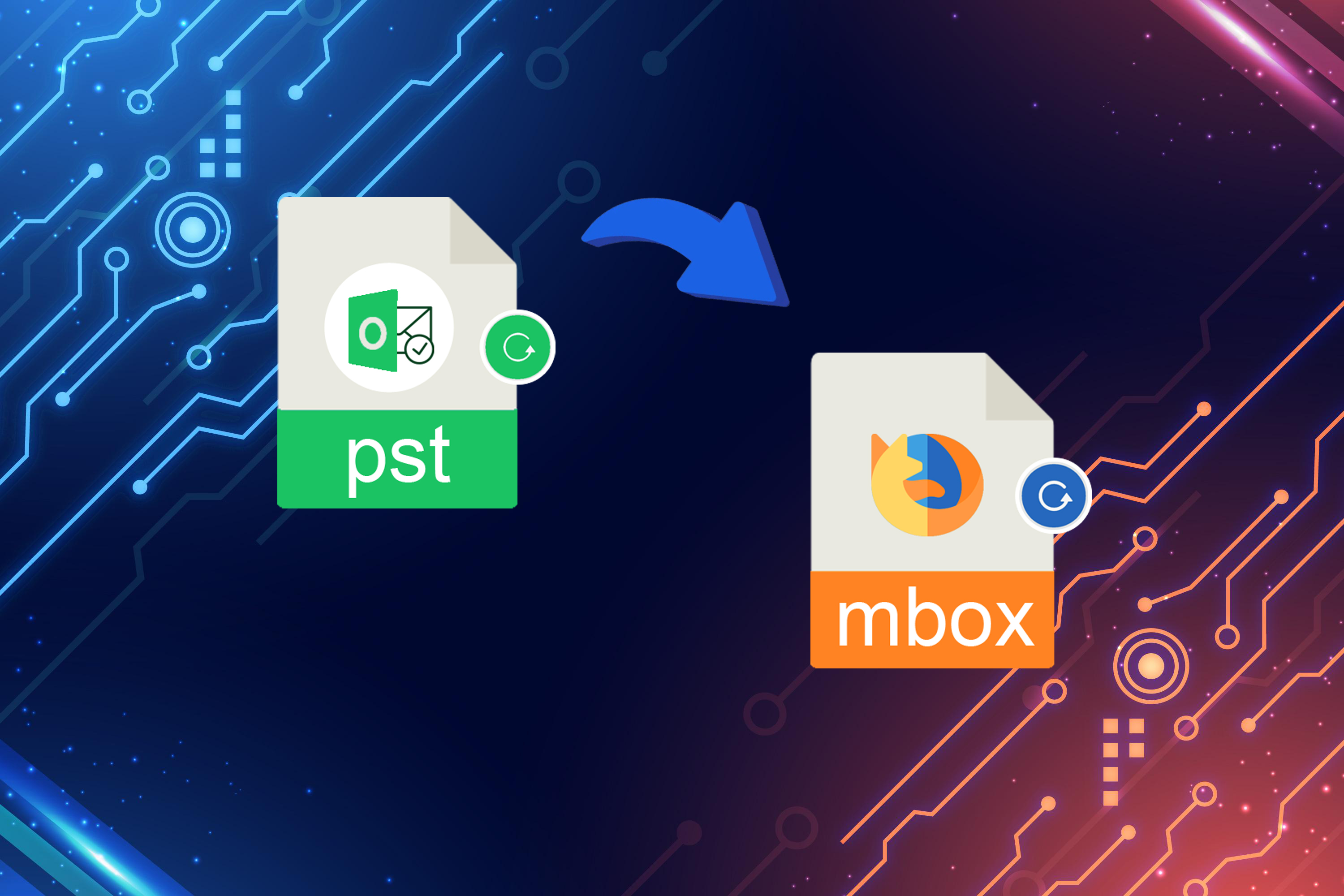 Free Ways to Convert PST Files to MBOX File?