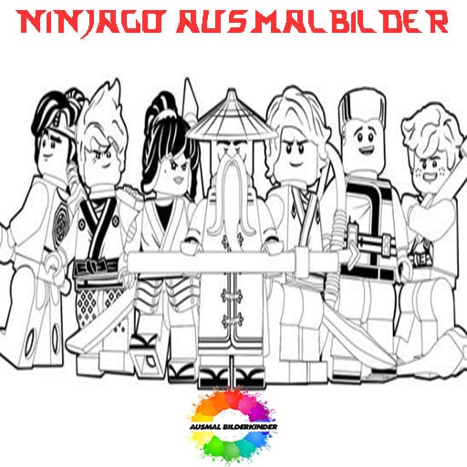Let’s Color Our Way into the World of Ninjago at ausmalbilderkinder.de