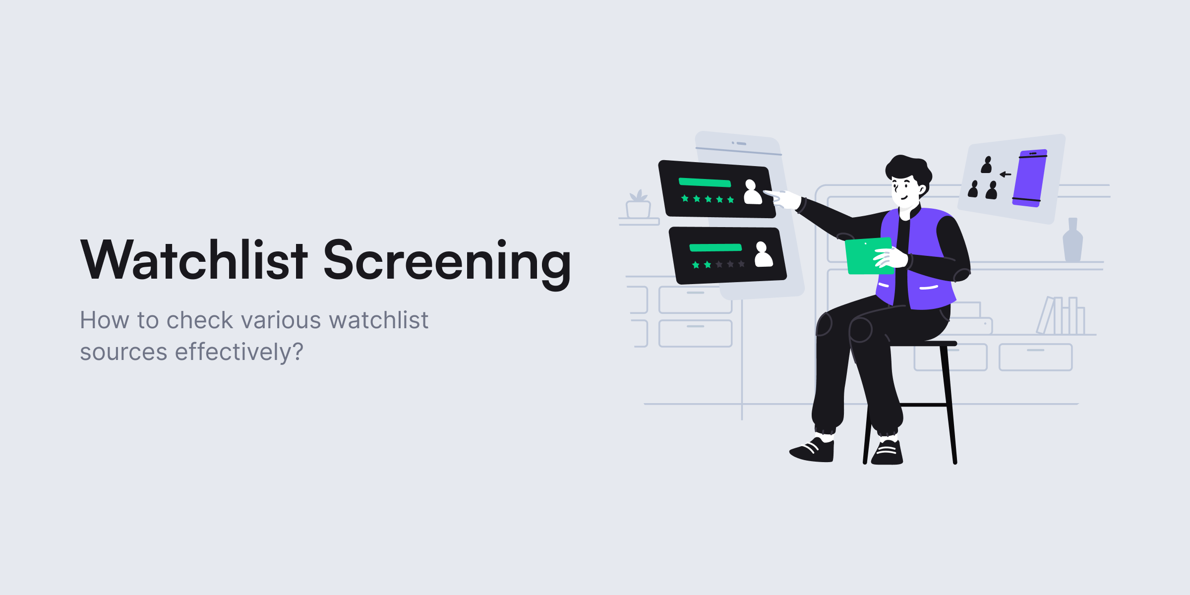 Global Watchlist Screening: A complete checklist to keep your business compliant