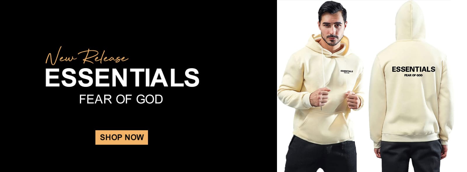Essentials T Shirt || Black Essentials Hoodie || Essentials Clothing