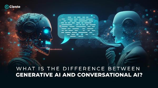 What Is The Difference Between Generative AI And Conversational AI?