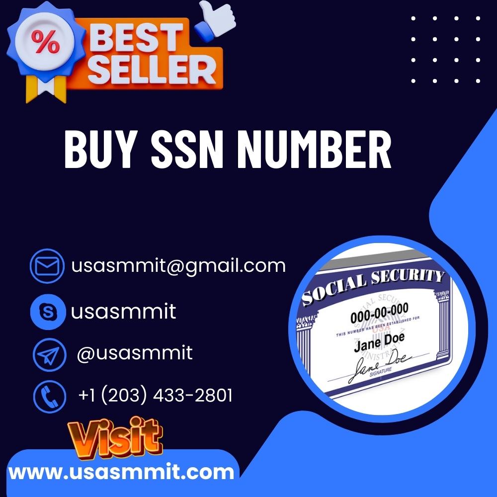 Buy SSN Numbersssssss