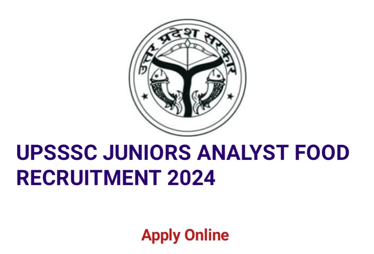 UPSSSC Junior Analyst Jobs Description 