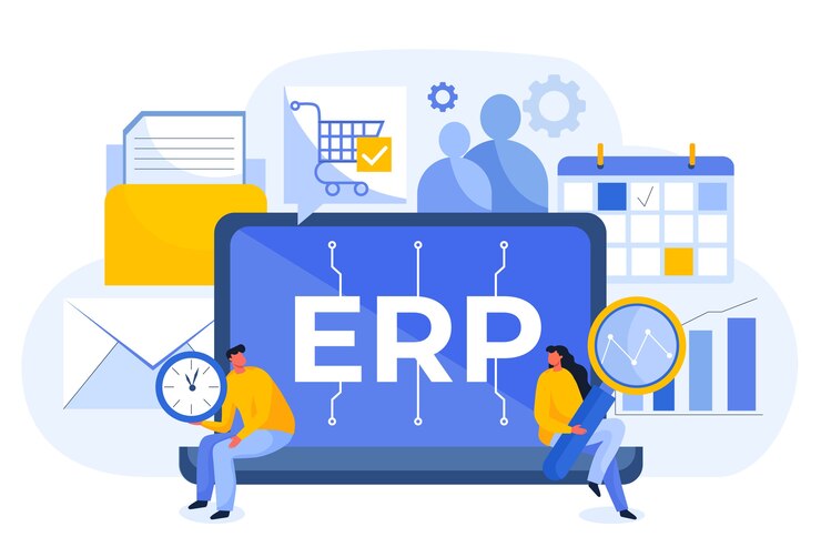 How does salesforce and erp work together?