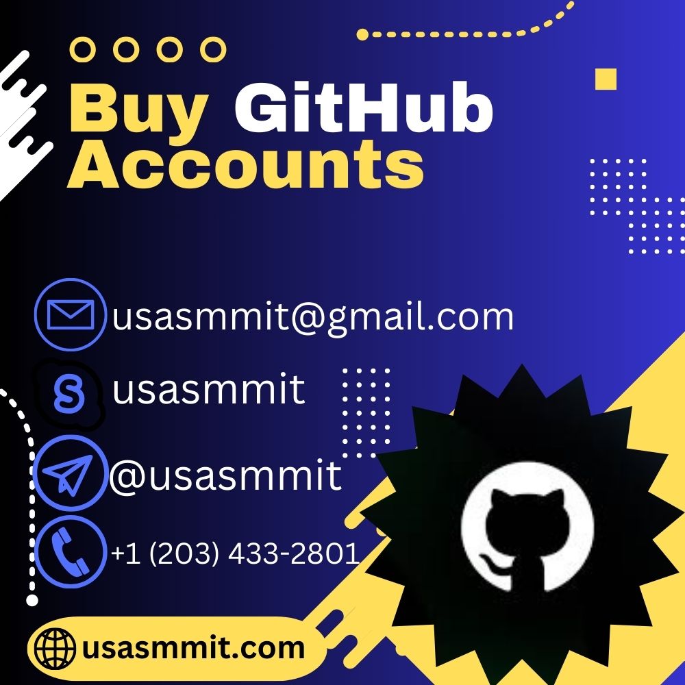 Buy GitHub Accountss