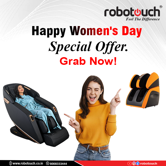 Zest Massage Chair & Classic Plus Foot Massagers: Special Women’s Day with Huge Discounts Offer – Grab Now!