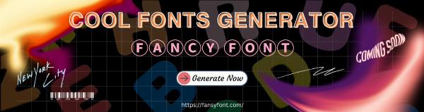 Cool Fonts Generator
