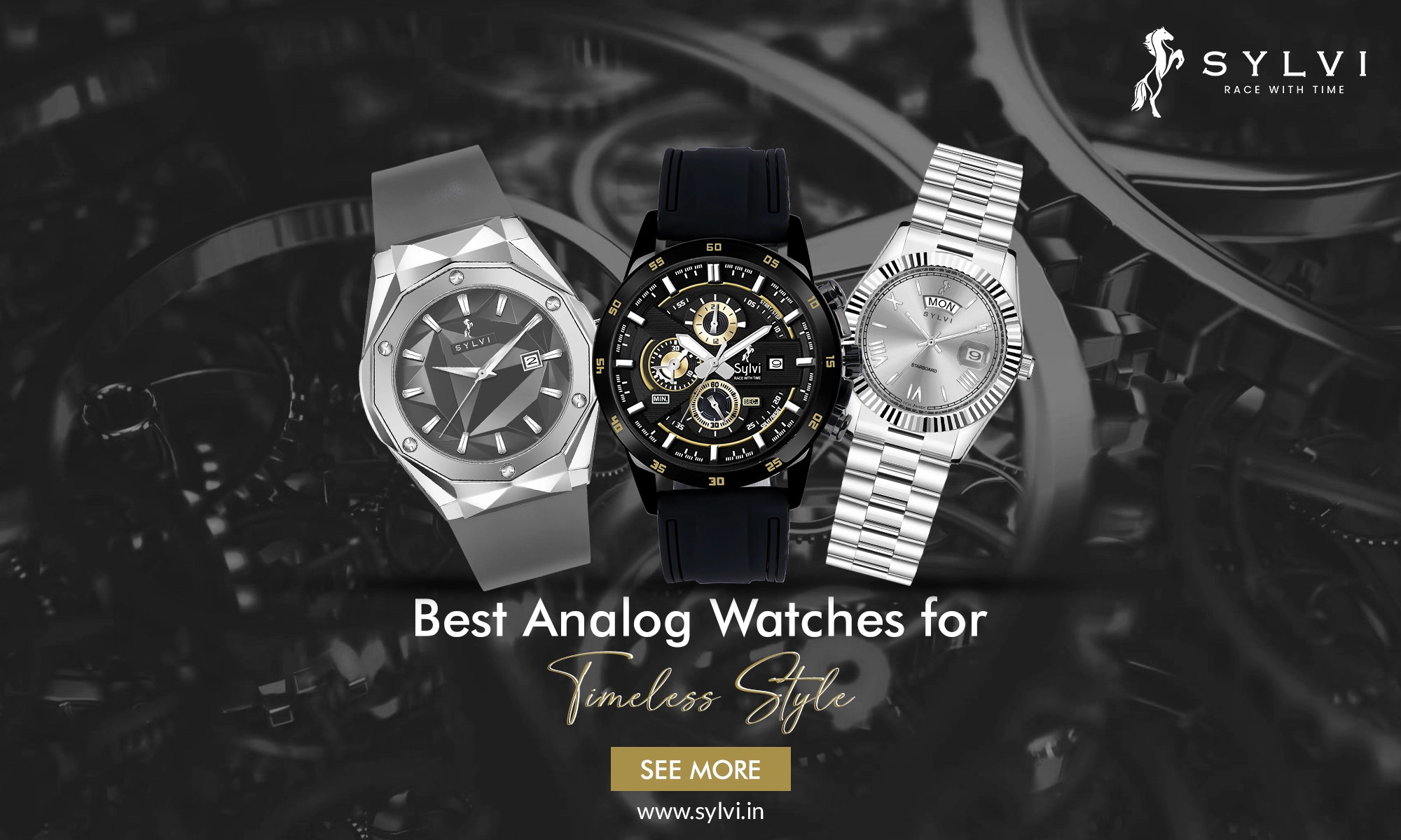 Stylish Analog Watches for Men & Women | Best Online Brand – Sylvi